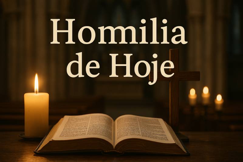 Homilia de Hoje – Reflexão Diária do Evangelho e Liturgia Católica